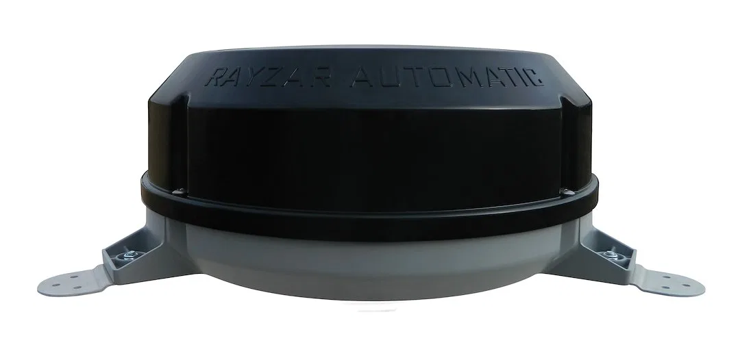 RZ-8535 – WINEGARD Broadcast TV Antenna, Permanent Roof Mount Automatic Channel Locator Multi-Directional Receives VH...